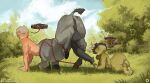 absurd_res animal_genitalia animal_penis anus balls bdsm big_balls big_butt big_penis blonde_hair bodily_fluids bondage bound breasts butt centaur christophe_augustus_valerian_(mrfuga) dripping druza_(mrfuga) duo english_text equid equid_taur equine equine_anus equine_genitalia equine_penis european_mythology female female_humanoid female_on_taur flared_penis fur genital_fluids genitals goblin greek_mythology green_body grey_body grey_fur hair hi_res hooves huge_penis humanoid humanoid_on_taur humanoid_pointy_ears humanoid_taur interspecies larger_male larger_sub male male/female male_on_humanoid male_taur mammal mammal_taur medium_breasts mrfuga mythology penis pointy_ears precum precum_drip puffy_anus restrained restrained_legs restraints rope rope_bondage shortstack shortstack_female size_difference smaller_female submissive taur text thick_thighs undercut underhoof white_hair wide_hips wolfcut