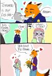 2026 anthro asking_partner asking_what black_eyebrows black_markings black_nose blep blue_bottomwear blue_clothing blue_jeans blue_pants blush blush_lines bottomwear canid canine carrot cheek_tuft chin_scratch clothed clothed_anthro clothed_female clothed_male clothing comic countershade_fur countershade_hands countershade_neck countershade_torso countershading dating denim denim_bottomwear denim_clothing dialogue dipstick_ears dipstick_tail disney duo ear_markings ellipsis european_rabbit eye_contact eye_markings eyebrows facial_tuft female female_anthro fluffy fluffy_tail food fox fox_tail fur fur_tuft gift green_eyes grey_body grey_fur grey_tuft happy headgear headkerchief headwear heart_reaction hi_res interspecies jacket jeans judy_hopps kerchief lagomorph larger_anthro larger_male leporid looking_at_another male male/female male_anthro mammal markings midriff multicolored_ears nick_wilde orange_body orange_fur orange_tuft oryctolagus pants pfft pink_kerchief pink_nose plant pockets police police_officer police_uniform purple_clothing purple_eyes purple_jacket purple_topwear purse rabbit rabbit_ears red_fox red_heart romantic romantic_couple scratching shirt size_difference smaller_anthro smaller_female snickering snout sparkles sunnypompom06 tail tail_markings talking_to_another talking_to_partner tan_body tan_countershading tilde_after_text time_skip tongue tongue_out topwear true_fox tuft unbuttoned_shirt undershirt uniform vegetable vowelless vowelless_vocalization white_body white_clothing white_countershading white_shirt white_topwear yellow_emanata zootopia
