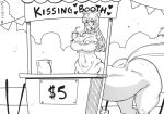2026 breasts centaur equid equid_taur european_mythology female greek_mythology humanoid_taur mabeelz mammal mammal_taur monochrome mythology outside simple_background solo taur text white_background