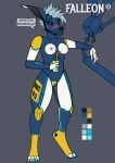  absurd_res anthro falleon female hi_res machine mechanical_arm nude robot robotic solo synth 