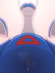  blue_body blush first_person_view hi_res latios legendary_pok&eacute;mon looking_at_viewer male nintendo pok&eacute;mon pok&eacute;mon_(species) red_eyes riso_bianca simple_background smile solo video_games white_background 