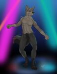  animal_genitalia balls canid canine canis dancing genitals hi_res knot_u mammal nude sheath sheef wolf 