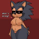  anthro big_breasts big_butt breasts butt chubby_female eulipotyphlan female fur genitals hair hedgehog hi_res huge_breasts huge_butt looking_at_viewer lord_x lyncario mammal nipples nude overweight overweight_female pink_nipples pussy simple_background solo text thick_thighs video_games 