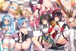  6+girls all_fours angel angel_wings ass back-to-back bangs bare_shoulders belt black_gloves black_hair black_legwear blonde_hair blue_eyes blue_hair boots braid breasts closed_mouth crop_top epaulettes eyebrows_visible_through_hair frown gabriel_(nanatsu_no_bitoku) gloves gradient_hair green_skirt hair_between_eyes hat heterochromia high_heel_boots high_heels highres large_breasts locked_arms long_hair looking_at_viewer looking_back lying medium_hair metatron_(nanatsu_no_bitoku) michael_(nanatsu_no_bitoku) miniskirt multicolored_hair multiple_girls nanatsu_no_bitoku navel nurse_cap official_art on_floor on_side on_stomach panties peaked_cap pink_belt pink_hair pleated_skirt purple_eyes raphael_(nanatsu_no_bitoku) red_headwear sandalphon_(nanatsu_no_bitoku) sariel_(nanatsu_no_bitoku) shirt short_shorts shorts single_braid skirt small_breasts socks thigh_boots thigh_strap thighhighs tile_floor tiles underwear uriel_(nanatsu_no_bitoku) white_belt white_footwear white_gloves white_headwear white_legwear white_panties white_shirt white_shorts white_skirt wings yellow_eyes 