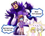  ... 2boys 2girls :< :d :| a_hat_in_time afterimage aura black-framed_eyewear blue_eyes boots brown_boots brown_hair brown_pants child closed_mouth commentary dark_aura dustan_(here_comes_niko!) ears_through_hood english_commentary english_text fangs floral_print flower furry furry_male ghost hand_on_own_hip hand_up hands_up hat hat_flower hat_kid hat_ribbon hawaiian_shirt here_comes_niko! hood hood_up long_hair looking_at_viewer multiple_boys multiple_girls niko_(here_comes_niko!) o_o open_mouth pants pink_flower pink_shirt popped_collar purple_hat purple_shirt raincoat ribbon robyn_wraith shadow shirt short_sleeves skin_fangs smile snatcher_(a_hat_in_time) speech_bubble standing sunglasses sweat teeth top_hat upper_teeth_only waving white_background white_fur wolf yellow_eyes yellow_raincoat yellow_ribbon zipper_pull_tab 