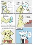  alolan_vulpix anthro balls black_nose blonde_hair blue_eyes blue_nose blue_penis blush breasts canid cleavage clothed clothing comic duo english_text eyes_closed female fiona_(artist) fubuki_(rushthewolf) fur genitals hair hand_on_penis hi_res homura_(rushthewolf) incest_(lore) looking_back male male/female mammal mother mother_and_child mother_and_son ninetales nintendo nude open_mouth parent parent_and_child penis pok&eacute;mon pok&eacute;mon_(species) red_eyes regional_form_(pok&eacute;mon) son text towel towel_only video_games white_body white_fur white_hair yellow_body yellow_fur 