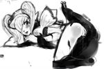  agitha artist_request ass bestiality greyscale hair_over_one_eye monochrome sketch slug solo source_request the_legend_of_zelda the_legend_of_zelda:_twilight_princess white_background 