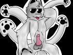  4:3 anthro changed_(video_game) genitals male male/male penis solo squid_dog_(changed) tentacles 