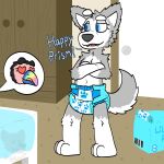  &lt;3 &lt;3_eyes 1:1 2021 avian detailed_background dialogue diaper duo english_text fur hi_res inside male mammal open_mouth shadyadi1 signature standing text 