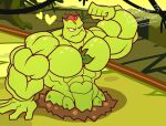  &lt;3 abs anthro biceps body_hair electronic_arts hi_res jungle lanopoli lava_guava male muscular pecs plant plants_vs._zombies plants_vs._zombies_heroes popcap_games solo video_games 