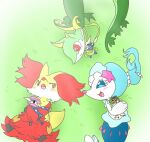  decidueye delphox greninja pokemon primarina samurott serperior 