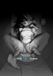  absurd_res anthro bdsm big_breasts black_and_white bondage bound breasts canid canine canis clothing digital_media_(artwork) ear_piercing feet female five_nights_at_freddy&#039;s five_nights_at_freddy&#039;s:_security_breach genitals hair hi_res legwear mammal monochrome nipples nude open_mouth piercing pulred pussy restraints rope rope_bondage roxanne_wolf_(fnaf) scottgames simple_background sketch solo stockings toilet video_games wolf 