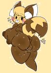  &lt;3 ailurid anthro anus areola big_breasts big_butt black_eyes blush bodily_fluids breasts brown_nipples butt chikn_nuggit female genital_fluids genitals hi_res huge_breasts huge_butt lewdchuu_(artist) looking_at_viewer looking_back mammal markings mature_anthro mature_female multicolored_body nipples nude open_mouth pussy pussy_juice red_panda sody_pop&#039;s_mother_(chikn_nuggit) solo striped_markings striped_tail stripes tail_markings 