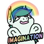  bat_pony equid imagination mammal meme mercy_leaf my_little_pony rainbow spongebob_meme trans_(lore) trans_man_(lore) 