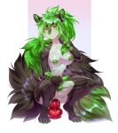  absurd_res anal anal_penetration animal_genitalia animal_penis anthro balls breasts canid canine canis dildo dildo_in_ass dildo_insertion dildo_sitting erection fur genitals green_hair gynomorph hair hi_res humanoid_genitalia humanoid_penis hybrid_genitalia hybrid_penis intersex jewelry knot knotted_dildo knotted_humanoid_penis linkxendo looking_at_viewer mammal masturbation necklace nipples nude penetration penis red_eyes rokito sex_toy sex_toy_in_ass sex_toy_insertion simple_background solo toying_self wolf 