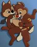  absurd_res anal anal_penetration anthro bottomless chip_&#039;n_dale_rescue_rangers chip_(disney) chipmunk clothed clothing conditional_dnp dale_(disney) disney duo genitals ground_squirrel hi_res male male/male mammal penetration penis rodent sciurid tricksta 