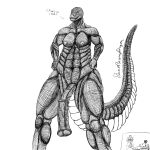  2022 absurd_res ambiguous_gender animal_genitalia animal_penis anthro breasts dinosaur dragon duo equine_penis exercise female genitals gynomorph hi_res humanoid intersex intersex/intersex lying muscular muscular_anthro muscular_female muscular_intersex nipples nude on_back penis pianoplayingdragon pussy reptile scalie simple_background standing superabsurd_res theropod tyrannosaurid tyrannosaurus tyrannosaurus_rex weightlifting white_background workout 