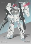  artist_name commission dual_wielding english_commentary fusion gun gundam gundam_narrative gundam_wing harryych highres holding holding_gun holding_weapon mecha mobile_suit no_humans red_eyes science_fiction sinanju_stein solo standing tallgeese weapon 