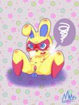  animal_crossing anthro bottomless breasts clothed clothing female genitals hi_res lagomorph leporid mammal marth_wait mira_(animal_crossing) nintendo pussy rabbit solo topless video_games 