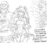  2020 action_taimanin ambiguous_gender baalbuddy clothing comic english_text eyes_closed female group hair hi_res human humanoid humanoid_pointy_ears humor long_hair male male/female mammal mizuki_yukikaze monochrome not_furry open_mouth open_smile orc shirt smile tentacle_monster tentacles text text_on_clothing text_on_shirt text_on_topwear topwear trio 