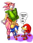  ... absurd_res anthro autotitfuck ball_hat balls big_balls big_breasts big_butt big_penis blue_body bottomwear breast_play breasts butt classic_amy_rose classic_sonic_(universe) clothed clothing crossgender echidna english_text erection erection_under_clothing eulipotyphlan footwear ftg_crossgender fti_crossgender genitals gloves goudadunn group gynomorph handwear hedgehog hi_res huge_breasts huge_butt huge_penis hyper hyper_genitalia hyper_penis intersex knuckles_the_echidna larger_gynomorph larger_intersex male mammal masturbation monotreme multicolored_body nipple_outline oblivious penis pink_body red_body sega shirt shoes size_difference skirt smaller_male smile sonic_the_hedgehog sonic_the_hedgehog_(series) speech_bubble text topwear trio two_tone_body 