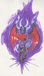  activision anonymous_artist anthro colored_sketch cynder cynder-dragon-spyro dragon dragon_beast female hi_res invalid_tag scalie sketch solo spyro_the_dragon traditional_media_(artwork) video_games 