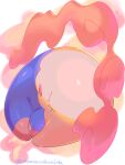  animal_focus blurry blush_stickers closed_eyes commentary_request eyelashes highres mian_(3zandora) musharna no_humans pokemon pokemon_(creature) shiny shiny_skin solo twitter_username 