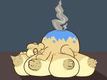  areola breasts camel camelid erect_nipples female feral leptail mammal milk multi_breast nintendo nipples numel pok&eacute;mon pok&eacute;mon_(species) puffy_areola smoke solo video_games 