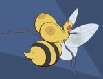  absurd_res antennae_(anatomy) arthropod bee beedrill big_breasts breasts female feral hi_res hymenopteran insect insect_wings leptail nintendo nipples pok&eacute;mon pok&eacute;mon_(species) red_eyes solo video_games wings yellow_body yellow_nipples 