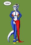  areola artist_dragodraconis breasts character_julyfantasiamendez clothed clothing colored daphne_dress digital_media_(artwork) dragon female hi_res mar&#039;teal no_underwear solo western 