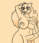  alternate_universe anthro big_breasts big_penis bovid breasts caprine female genitals goat horn humanoid intersex mammal manomars penis slightly_chubby solo thick_thighs toriel under(her)tail undertale undertale_(series) video_games 