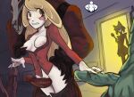  absurd_res alastor_(hazbin_hotel) anthro balls black_tie_(suit) blonde_hair bow_tie breast_grab breasts charlie_morningstar clothed clothing demon divineirony faceless_character faceless_male female fur genitals group hair hand_on_breast hazbin_hotel hi_res humanoid imminent_sex interspecies male neckwear nipples open_mouth open_smile outerwear partially_clothed penis red_body red_fur smile suit teeth vein veiny_penis white_body 