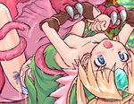  bestiality blonde_hair blood blush flat_chest lowres monster nipples oekaki panties rape riesz seiken_densetsu seiken_densetsu_3 side-tie_panties solo takayaki tears tentacles underwear virgin 