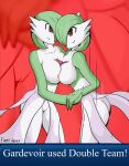  breast_squish breasts breasts_frottage duo female female/female fieryashy gardevoir genitals hi_res humanoid mostly_nude nintendo nipples pok&eacute;mon pok&eacute;mon_(species) pussy solo squish video_games 