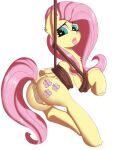  &lt;3 &lt;3_eyes absurd_res animal_genitalia animal_pussy bdsm blue_eyes bondage bound cutie_mark equid equine equine_anus equine_pussy female feral fluttershy_(mlp) friendship_is_magic genitals hair hasbro hi_res hooves knochka long_hair mammal my_little_pony pegasus pink_hair pink_tail pussy restraints rope rope_bondage simple_background solo tongue tongue_out white_background wings wings_tied yellow_body yellow_wings 