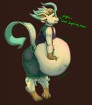  anthro belly belly_squeeze digestion digestion_noises eeveelution fatal_vore hi_res leafeon male male_pred nintendo onomatopoeia pok&eacute;mon pok&eacute;mon_(species) solo sound_effects text video_games vore xaphelm 