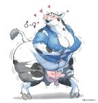  &lt;3 2022 anthro belly big_belly big_breasts blush bodily_fluids bovid bovine breast_growth breasts cattle digital_media_(artwork) expansion female gender_transformation gillpanda growth hi_res huge_breasts huge_hips huge_thighs looking_pleasured mammal mtf_transformation navel overweight overweight_female saliva solo teats thick_neck thick_thighs thigh_expansion transformation udders wide_hips 