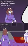  alternate_species anthro big_breasts boss_monster bovid breasts caprine clothed clothing curvy_figure duo english_text female frisk_(undertale) fur goat hair hi_res long_ears long_hair mammal mature_anthro mature_female robertge text toriel undertale undertale_(series) video_games voluptuous white_body white_fur 