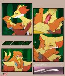  &lt;3 &lt;3_eyes anthro bedroom_eyes bodily_fluids boop buizel cum delphox duo ejaculation fellatio female feral genital_fluids hi_res kai_(mr.smile) larger_female male male/female mr.smile narrowed_eyes nintendo oral oversized_oral penile pok&eacute;mon pok&eacute;mon_(species) seductive sex size_difference video_games 