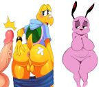  2016 anthro anus backsack balls bandage beagle belly big_butt biped blush bodily_fluids bottomwear bottomwear_down breasts butt butt_grab canid canine canis cartoon_network clock clothed clothing courage_the_cowardly_dog courage_the_cowardly_dog_(character) crossgender crossover curvy_figure deep_skin digital_media_(artwork) domestic_dog duo embarrassed erection featureless_breasts featureless_crotch female front_view fur genitals green_shell half-closed_eyes hand_on_butt hi_res huge_hips human human_on_anthro humanoid_genitalia humanoid_penis hunting_dog imminent_sex interspecies koopa koopa_troopa koops looking_back male male/female male/male mammal mario_bros narrowed_eyes navel nintendo nude open_mouth pants pants_down paper_mario paper_mario:_the_thousand_year_door partially_clothed penis pink_body pink_fur presenting presenting_hindquarters rear_view reptile scalie scent_hound shell shirt shorts shorts_down simple_background slightly_chubby solo spread_anus spread_butt spreading sssonic2 standing sweat sweatdrop thick_thighs topwear turtle_shell vein veiny_penis video_games voluptuous watch white_background wide_hips 