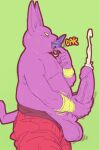  anthro balls beerus big_penis bodily_fluids brother brothers champa domestic_cat dragon_ball dragon_ball_super duo ejaculation erection felid feline felis fur genitals hi_res incest_(lore) macro male male/male mammal masturbation micro micro_on_macro oral_vore ottlyoo penis purple_body purple_fur sibling size_difference sweat vore 