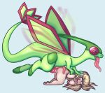  absurd_res ahegao ambiguous_penetration animal_genitalia animal_penis duo ectoplasm_sauce fangs female feral flygon genitals hemipenes hi_res human interspecies long_tongue looking_pleasured male male/female mammal multi_genitalia multi_penis nintendo penetration penis pinned pok&eacute;mon pok&eacute;mon_(species) pok&eacute;philia simple_background size_difference tongue trainer_kelly video_games 