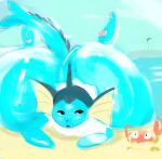  big_butt butt eeveelution female feral hi_res nintendo nwopi pok&eacute;mon pok&eacute;mon_(species) solo thick_thighs vaporeon video_games 