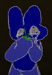  algebralien alien ambiguous_gender animate_inanimate anthro bandu_(artist) battle_for_bfdi battle_for_dream_island big_hands blue_body blue_fur bodily_fluids brown_background colored_sketch covering covering_mouth crotch_fur crotch_tuft crying dull_eyes emetophilia eye_roll four_(bfb) fur holding_mouth ill looking_up nonbinary_(lore) object_shows roblox simple_background sketch solo tears tears_of_pain tuft vomit 
