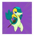  absurd_res hi_res male melee_weapon nintendo ori-doggo plant pok&eacute;mon pok&eacute;mon_(species) pose rapier smile smirk snivy solo solo_focus sword video_games weapon zoom_(ori-doggo) 