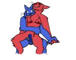  anthro bodily_fluids boycatcatboy clothing duo eyes_closed felid genital_fluids genitals grinding hand_holding male male/male mammal mastectomy_scar on_lap penis pussy_juice scar sex sitting_on_lap smile trans_(lore) trans_man_(lore) underwear 