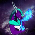  absurd_res anthro bong dragon drugs hi_res invalid_tag male marijuana smoking_weed solo 