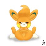  alexzozaya anus breasts female feral genitals hi_res mammal nintendo pawmi pok&eacute;mon pok&eacute;mon_(species) pussy rodent solo spread_legs spreading video_games 