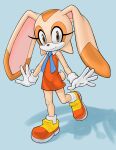  absurd_res anthro bhawk clothed clothing cream_the_rabbit dress female hi_res lagomorph leporid looking_at_viewer mammal rabbit sega solo sonic_the_hedgehog_(series) 