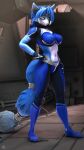  3d_(artwork) absurd_res anthro canid canine digital_media_(artwork) dominussfm female fox hi_res krystal mammal nintendo solo source_filmmaker star_fox video_games 